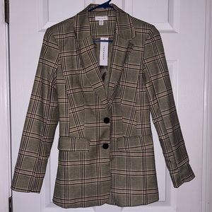 Top Shop Plaid Blazer - Women’s Size 2